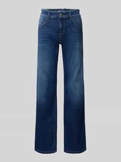 CAMBIO Bootcut jeans met franjes model 'TESS'