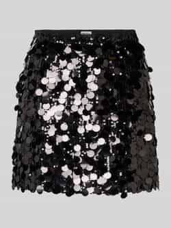Pieces Nauwsluitende minirok met pailletten model 'MALOU'