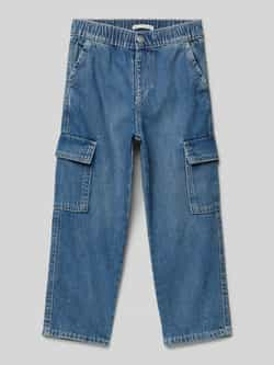 Tom Tailor Cargobroek in denimlook