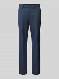 Boss Slim fit pantalon met riemlussen model 'Leon'