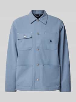 Carhartt Work In Progress Overhemdjack met knoopsluiting model 'Suede'