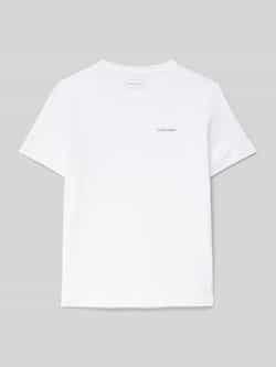 Calvin Klein T-shirt CHEST Inst.Logo Ss T-Shirt voor kinderen tot 16 jaar en met logo-opdruk