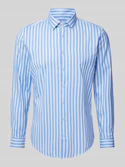 Jake*s Slim fit zakelijk overhemd met kentkraag