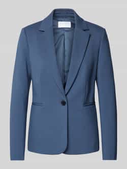 Jake*s Collection Regular fit blazer van viscosemix met strookzakken