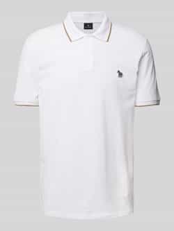Paul Smith Regular fit poloshirt met motiefbadge