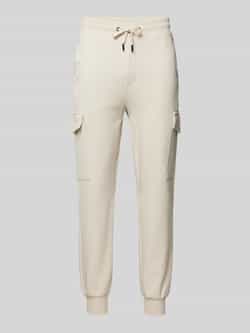Joop! Sportbroek met Cargo Stijl en Zakken Beige Heren