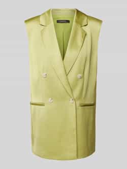 Comma Gilet met reverskraag