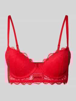 HUGO Beha met kant model 'PUSH-UP RL LACE'