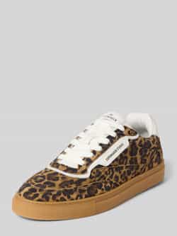 Copenhagen Sneakers van leer met labeldetail model 'CPH90'