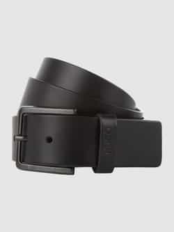 HUGO Leren riem model 'Gionio'