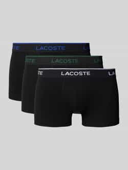 Lacoste Regular fit boxershort van katoenmix in een set van 3 stuks