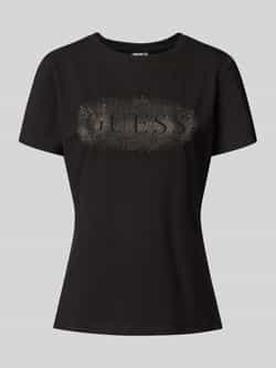Guess Activewear T-shirt met labeldetail model 'INGRID'