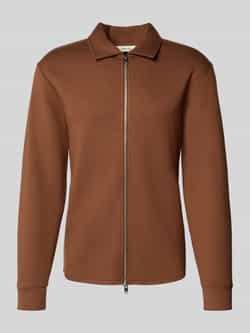 Selected Homme Regular fit sweatjack van viscosemix model 'EMANUEL'