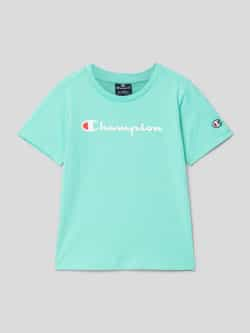 Champion T-shirt met labelprint