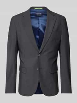 MCNEAL Slim fit 2-knoops colbert met klepzakken