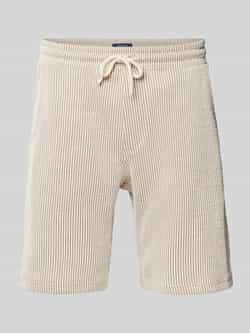 MCNEAL Korte slim fit broek met steekzakken