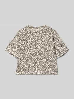 s.Oliver RED LABEL Boxy fit T-shirt van puur katoen