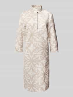 Christian Berg Woman Knielange jurk met overhemdkraag