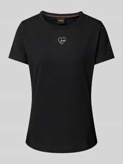 Boss Orange T-shirt met labelprint model 'Elogo'