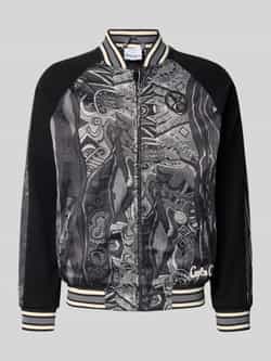 Carlo colucci Regular fit jack met opstaande kraag