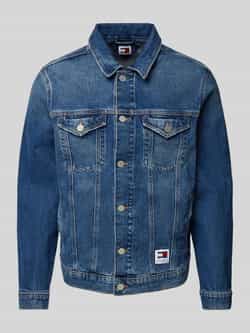 Tommy Jeans Jeansjack met paspelzakken op de borst model 'RYAN'