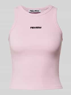 Review Tanktop met labelstitching