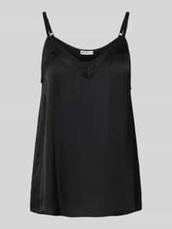 Street One Regular fit blousetop met kant