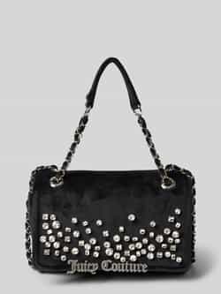 Juicy Couture Schoudertas met siersteentjes model 'IRIS'