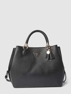 Guess Handtas in zwart met korte hengsels model 'GIZELE'