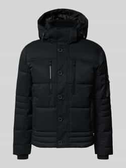 Tom Tailor Regular fit gewatteerd jack met ritszakken