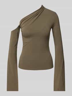 Weekday Shirt met lange mouwen en one shoulder-band model 'Ira'