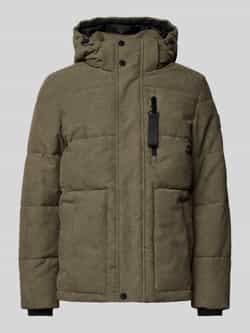 Tom Tailor Regular fit bodywarmer met afneembare capuchon