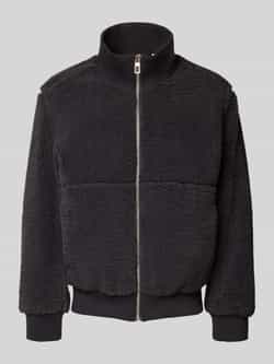 Only & Sons Regular fit bomberjack in de look van imitatiebont model 'RAY'