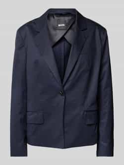 Boss Blazer met paspelzak op de borst model 'Jaleto'