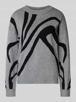 Vila Gebreide pullover van viscosemix met ronde hals