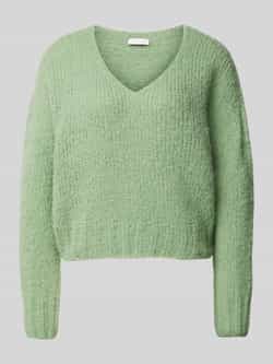 Rich & Royal Gebreide pullover met V-hals