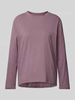 Schiesser Shirt met lange mouwen en geribde ronde hals