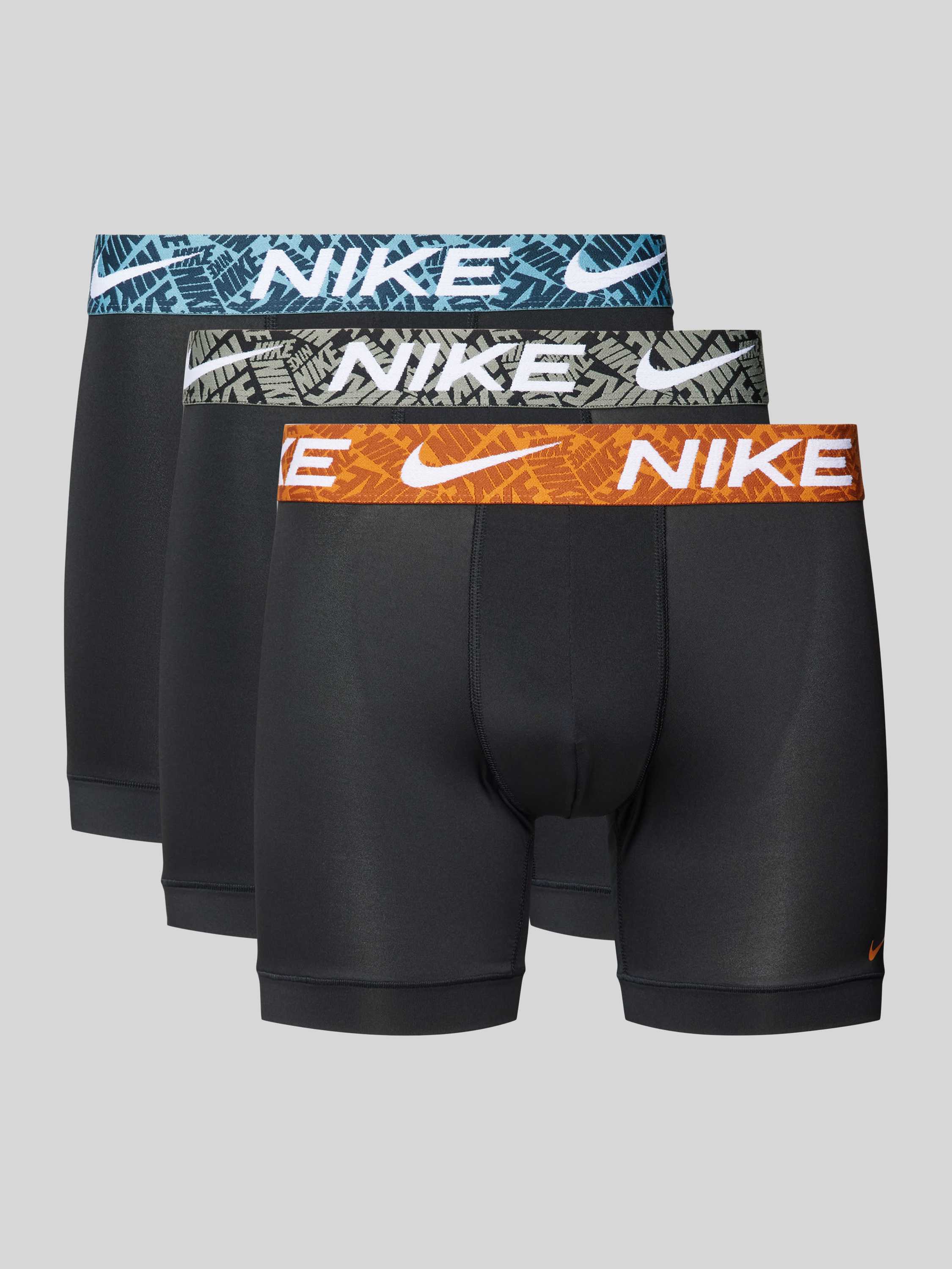 Nike 3 Pack Boxershorts Heren Black- Heren Black