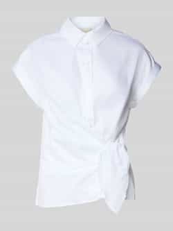 Milano italy Relaxed fit blouse met knoopdetail