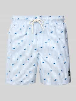Jack & jones Regular fit korte zwembroek met labelpatch model 'STMAUI'