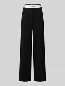 Jake*s Casual Wide leg stoffen broek met bandplooien