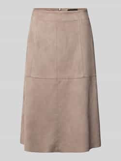 S.Oliver BLACK LABEL Rok in A-shape van wildleerimitatie
