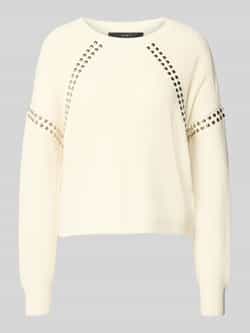 Oui Gebreide pullover met studs