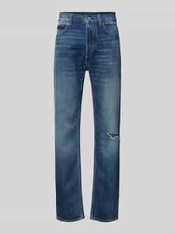 Hugo Blue Regular fit jeans in destroyed-look model 'Jonah'