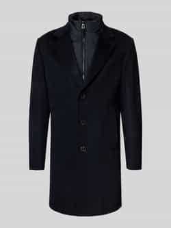 JOOP! Collection Lange wollen jas in dubbele-laagjeslook model 'Morris'