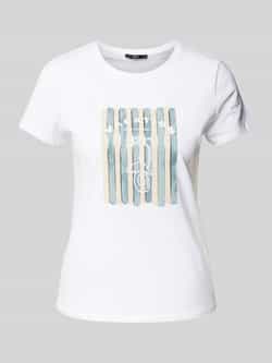 Zero T-shirt met motiefprint