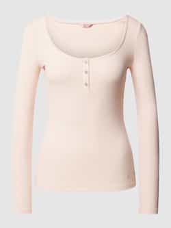 Guess Shirt met lange mouwen in riblook model 'KARLEE'