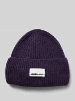 ARMEDANGELS Beanie met labelpatch model 'Kayaas'
