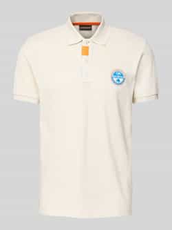 Napapijri Regular fit poloshirt met labelstitching model 'CLANIS'