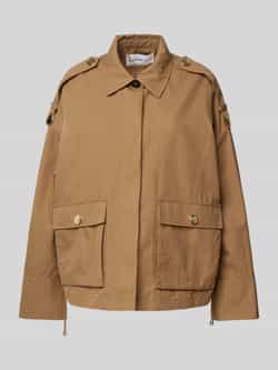 Blonde No. 8 Trenchcoat met klepzakken
